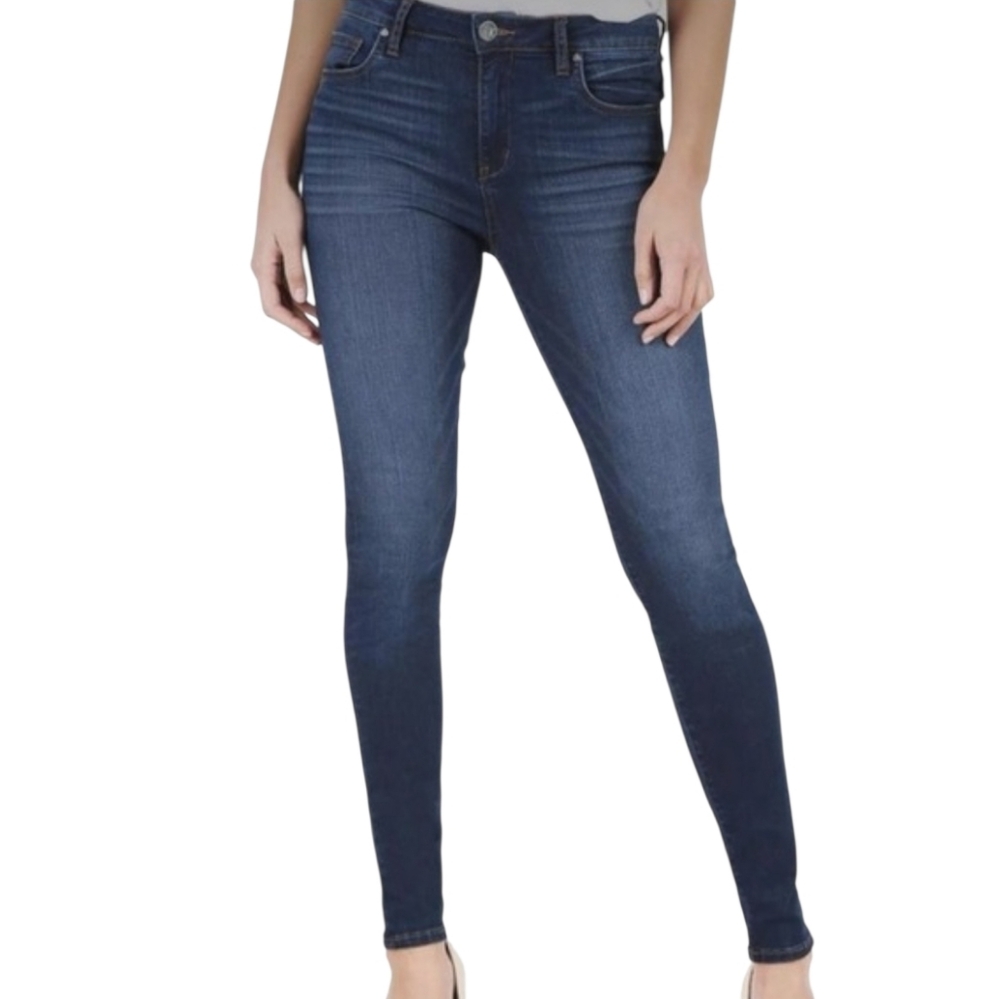 Kut from the Kloth Dark Wash Toothpick Skinny Jeans